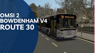 OMSI 2 Bowdenham V4 Route 30 Scania Citywide LF 12 220 [upl. by Nicolella493]