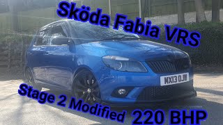 Modified Stage 2 DSG Skoda Fabia VRS REVIEW [upl. by Ekusuy]