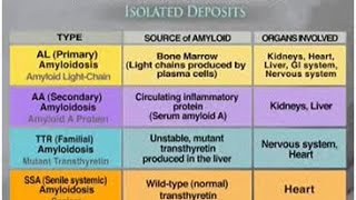 Amyloidosis [upl. by Eimirej]