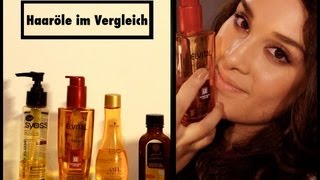 Haaröle im Vergleich Drogerie und Friseurbedarf [upl. by Ezarra]