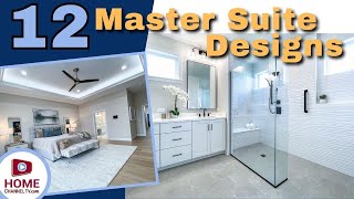 12 BEAUTIFUL Master Bedroom amp Bathroom Interior Design Ideas [upl. by Niatsirhc]