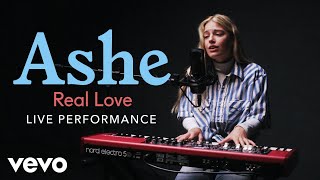 Ashe  Ashe  quotReal Lovequot Live Performance  Vevo [upl. by Eillil]