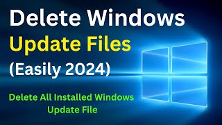 How To Delete Windows Update Files In Windows 11  10 2024  Free Up Space amp Boost Performance [upl. by Jamill]