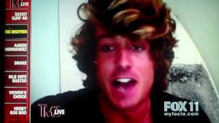 Big Brother 15 Dumbell David Girton talks about Obnoxious Aaryn Gries Racist Comments 7102013 [upl. by Ylak534]