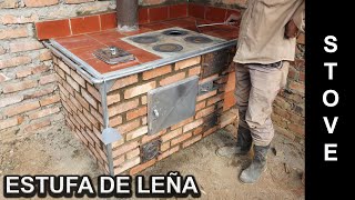 ¿COMO CONSTRUIR UNA ESTUFA REGULADORA DE HUMO ECOLÓGICA BAJO CONSUMO DE LEÑA WOODSTOVE STOVE [upl. by Deraj215]