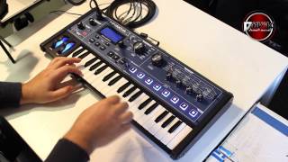 NOVATION MININOVA SYNTH DIGITALE  DMusic Synth Test [upl. by Eilsel486]