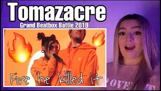 TOMAZACRE  Grand Beatbox Battle 2019 Compilation REACTION [upl. by Elvie190]