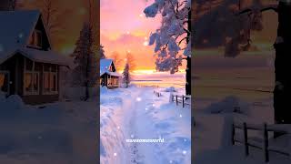 Snow Meets Summer❄❄A Magical Contrast naturelovers seasonalbeauty shorts viralvideos [upl. by Ninette]