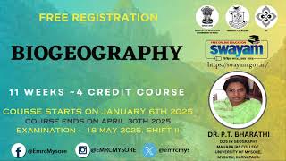 Biogeography Jan  June 2025 [upl. by Yenwat191]