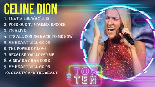 Celine Dion Hits Songs 2024  Greatest playlist Songs Celine Dion celinedion [upl. by Burbank134]