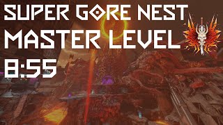 WR Doom Eternal Super Gore Nest Master Level UN Speedrun  855 [upl. by Faux301]