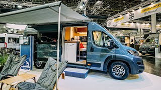 WESTFALIA COLUMBUS 640E REVIEW at Caravan Salon Düsseldorf 2023 Long comfy bed [upl. by Gertruda]