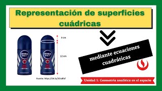 UNIDAD 1 Representación de superficies cuádricas mediante ecuaciones cuadráticas [upl. by Doniv]