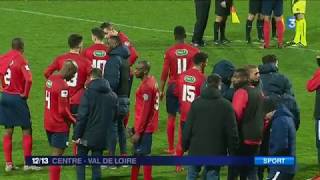 Coupe de France de football  Chambly élimine Châteauroux en 16ème de finale [upl. by Tichonn857]