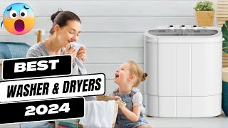 Best 5  Best Washer amp Dryers In This Year 2024 [upl. by Edualcnaej]