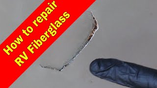 DIY RV fiberglass repair [upl. by Krasner]