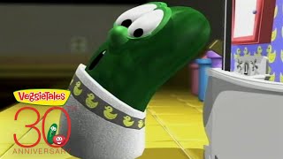 VeggieTales  The Hairbrush Song  Silly Songs With Larry Compilation  Videos For Kids [upl. by Olmsted]