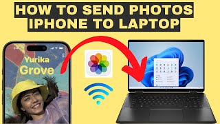 Hindi how to transfer photos from iphone to laptop without usb cable  Fastest Simple Free method [upl. by Leisha105]