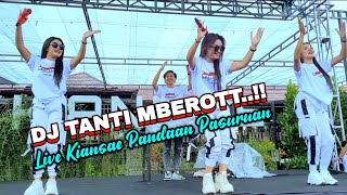 DJ TANTI MBEROT REK  LIVE PERFORM CAFE KIANSAE PANDAAN PASURUAN [upl. by Cele]