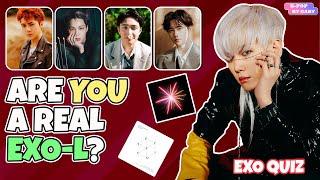 ARE YOU A REAL EXOL  EXO QUIZ  KPOP GAME ENGSPA [upl. by Dorison]