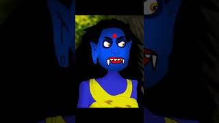 কালো শাঁকচুন্নি Bangla story cartoon bhuter funy golpo  shakchunni cartoon thakurmar jhuli shorts [upl. by Nolham]