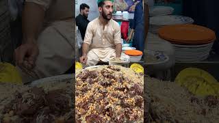 Famous Peshawri Zaiqa Chawal  Tender amp Juicy Meat  Full Of Spices  Ultimate Food Street shorts [upl. by Nayra]