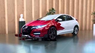 Honda Civic TypeR 2015 Teaser [upl. by Norraf]