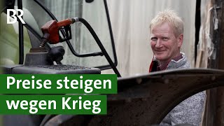 Getreide Dünger Diesel Preissteigerung in der Landwirtschaft  Ukraine Krieg  Unser Land  BR [upl. by Hyacinth]