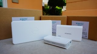 แบตหมด Romoss ช่วยได้  รีวิว Powerbank งานดี มีหลายรุ่น [upl. by Eneja]