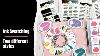 Ink Swatching with Catherine Pooler Inks [upl. by Sasha]