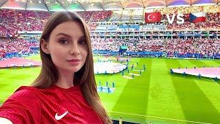 I saw Arda Güler lead Türkiye 🇹🇷 against Czechia 🇨🇿 Euro 2024 [upl. by Alliuqet]