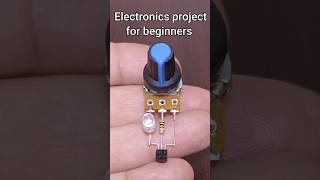 Electronics projects for students  LED control circuit [upl. by Naek581]