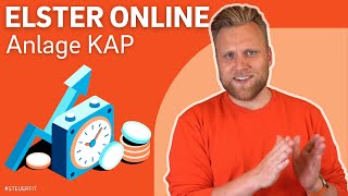 Anlage KAP in ELSTER online  ELSTER online Tutorial zur Steuererklärung 2022 [upl. by Reynold]