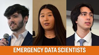 Emergency Data Scientists  Spring 2024 CMDA Capstone Course [upl. by Jahdal923]