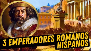 🏛️🇪🇸 Emperadores Romanos Hispanos Trajano Adriano y Teodosio [upl. by Anire21]