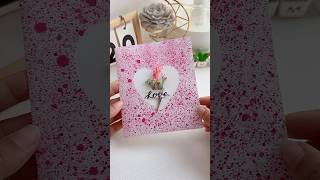 ✨Amazing card painting for Beginners 🥰✨shorts art painting youtubeshortsviral [upl. by Dorlisa]