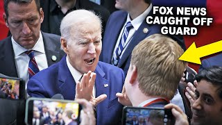 BIDEN CONFRONTS FOX NEWS WEASEL [upl. by Intyre502]