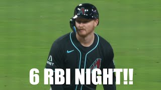 Pavin Smiths Huge 6 RBI Night Including a Grand Slam [upl. by Bryan]