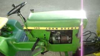 1973 John Deere 140 H3 Garden Tractor [upl. by Caiaphas]