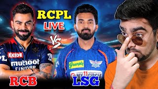 LIVE RCB Vs LSG RCPL AUCTION RC 24 Hard Mode Real Cricket 24 [upl. by Laamak410]