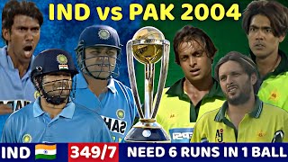 INDIA VS PAKISTAN 1ST ODI 2004 FULL HIGHLIGHT  IND VS PAK 2004  IND VS PAK1ST ODI  HIGHLIGHTS🔥 [upl. by Ynattirb]