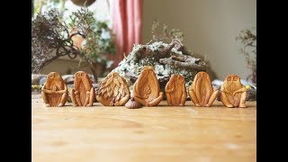 Avocado Carvings by Jan Campbell [upl. by Letti908]