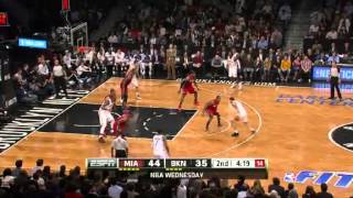 Heat vs Nets  Game Recap  Jan 30 2013 [upl. by Agnizn466]