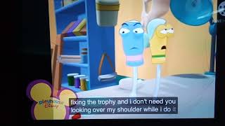 Handy Manny ToWhen Turner and Felipe get glue stuck each other scene [upl. by Aisiram429]