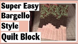 Easy Bargello Style Quilt Block Tutorial [upl. by Michelle959]