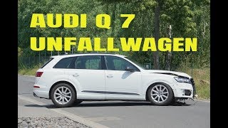 Audi Q 7 Quattro Unfallwagen 2017 [upl. by Yarb962]