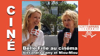 BelleFille  interview dAlexandra Lamy et MiouMiou  Sortiraparis [upl. by Welbie]