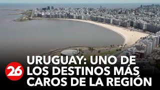 Uruguay es el destino turístico más caro de América Latina y supera a lugares de EEUU y Europa [upl. by Scotney814]