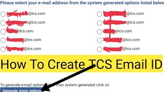 How to create Tcs Email Id ll How to create Tcs email id in Ultimatix [upl. by Jeb576]