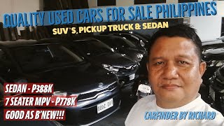 Used Cars for sale in the Philippines  Pickup SUV and Sedan CarFinderPH [upl. by Moritz619]